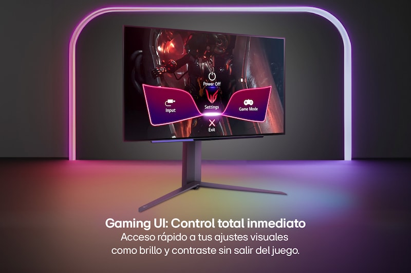 Control total Monitor Gamer UltraGear OLED de 27''